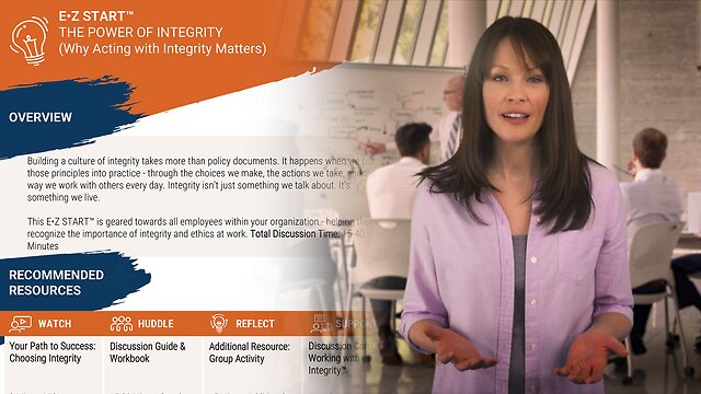 E•Z START™ The Power of Integrity