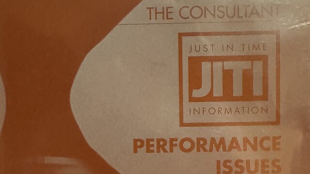 The Consultant - JITI - Performance Issues