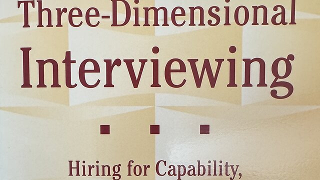 The Three-Dimensional Interview Book (10-pack)