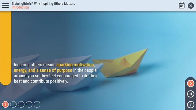 TrainingBriefs® Why Inspiring Others Matters