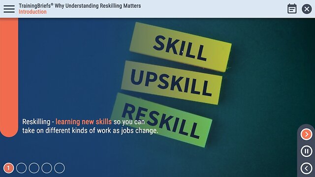 TrainingBriefs® Why Understanding Reskilling Matters