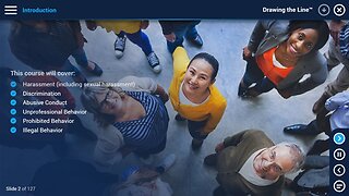 Drawing the Line: Preventing Harassment in the Workplace (2-Hour Mgr/Sup Version)