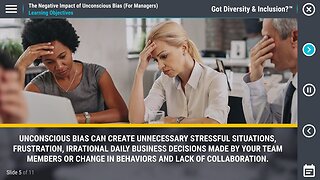 Got Diversity & Inclusion?™ The Negative Impact of Unconscious Bias (For Managers)