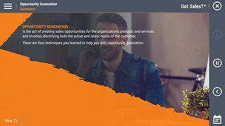 Got Sales?® Opportunity Generation