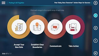 Peer Today, Boss Tomorrow™ Action Steps for Success