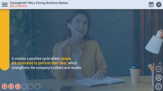 TrainingBriefs® Why a Thriving Workforce Matters