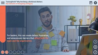 TrainingBriefs® Why Not Being a Bottleneck Matters